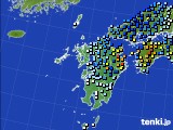 九州地方のアメダス実況(降水量)(2017年09月17日)