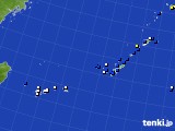 沖縄地方のアメダス実況(風向・風速)(2017年09月17日)