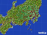 アメダス実況(気温)(2017年09月18日)