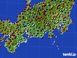 2017年09月19日の東海地方のアメダス(日照時間)