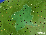 群馬県のアメダス実況(気温)(2017年09月19日)