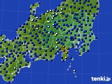 関東・甲信地方のアメダス実況(日照時間)(2017年09月20日)