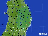 2017年09月20日の岩手県のアメダス(日照時間)