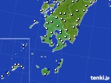 鹿児島県のアメダス実況(風向・風速)(2017年09月20日)