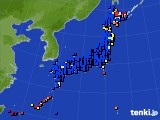 アメダス実況(日照時間)(2017年09月27日)