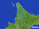 2017年09月29日の道北のアメダス(降水量)