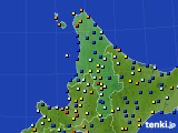 2017年09月29日の道北のアメダス(日照時間)