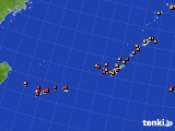 沖縄地方のアメダス実況(気温)(2017年09月29日)