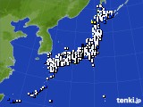 アメダス実況(風向・風速)(2017年09月29日)