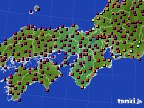 近畿地方のアメダス実況(日照時間)(2017年09月30日)