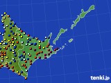 道東のアメダス実況(日照時間)(2017年09月30日)