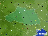 埼玉県のアメダス実況(日照時間)(2017年10月01日)