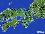 2017年10月06日の近畿地方のアメダス(降水量)