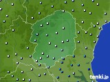 2017年10月29日の栃木県のアメダス(降水量)