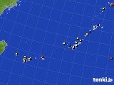 沖縄地方のアメダス実況(日照時間)(2017年10月29日)