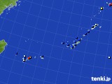 沖縄地方のアメダス実況(日照時間)(2017年10月30日)