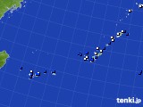 沖縄地方のアメダス実況(風向・風速)(2017年10月31日)