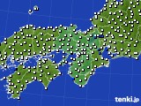 近畿地方のアメダス実況(風向・風速)(2017年10月31日)