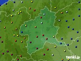 2017年11月01日の群馬県のアメダス(日照時間)