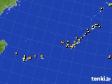 沖縄地方のアメダス実況(気温)(2017年11月01日)