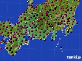 東海地方のアメダス実況(日照時間)(2017年11月02日)