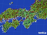 近畿地方のアメダス実況(日照時間)(2017年11月03日)