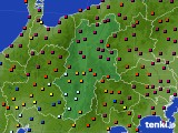長野県のアメダス実況(日照時間)(2017年11月03日)