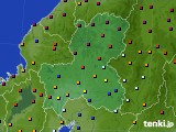 岐阜県のアメダス実況(日照時間)(2017年11月03日)