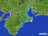 2017年11月03日の三重県のアメダス(日照時間)