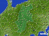 長野県のアメダス実況(気温)(2017年11月03日)