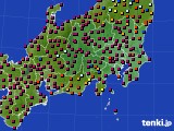 関東・甲信地方のアメダス実況(日照時間)(2017年11月05日)