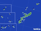 2017年11月06日の沖縄県のアメダス(風向・風速)