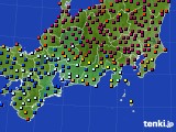 東海地方のアメダス実況(日照時間)(2017年11月07日)