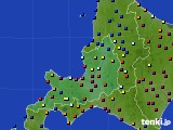 道央のアメダス実況(日照時間)(2017年11月07日)