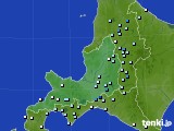 道央のアメダス実況(降水量)(2017年11月08日)