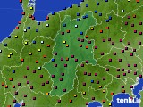 2017年11月09日の長野県のアメダス(日照時間)