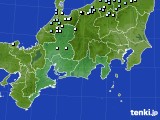 東海地方のアメダス実況(降水量)(2017年11月11日)