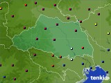 2017年11月11日の埼玉県のアメダス(日照時間)