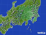 関東・甲信地方のアメダス実況(降水量)(2017年11月14日)