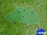 埼玉県のアメダス実況(日照時間)(2017年11月15日)