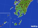 2017年11月15日の鹿児島県のアメダス(日照時間)