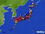 アメダス実況(日照時間)(2017年11月16日)