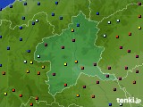 2017年11月16日の群馬県のアメダス(日照時間)