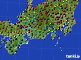 東海地方のアメダス実況(日照時間)(2017年11月17日)