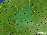 2017年11月17日の群馬県のアメダス(日照時間)