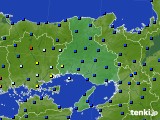 兵庫県のアメダス実況(日照時間)(2017年11月18日)