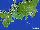 2017年11月19日の東海地方のアメダス(降水量)