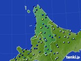 道北のアメダス実況(積雪深)(2017年11月21日)