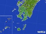 2017年11月22日の鹿児島県のアメダス(降水量)