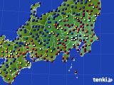 関東・甲信地方のアメダス実況(日照時間)(2017年11月24日)